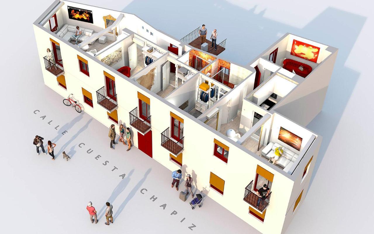 Art Chapiz Apartments Granada Exterior foto